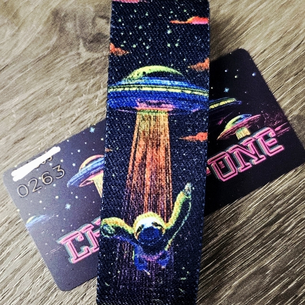 ZOX "Chosen One" #263 INTERACTIVE SLOTH OUTER SPACE UFO Collectible Wristband